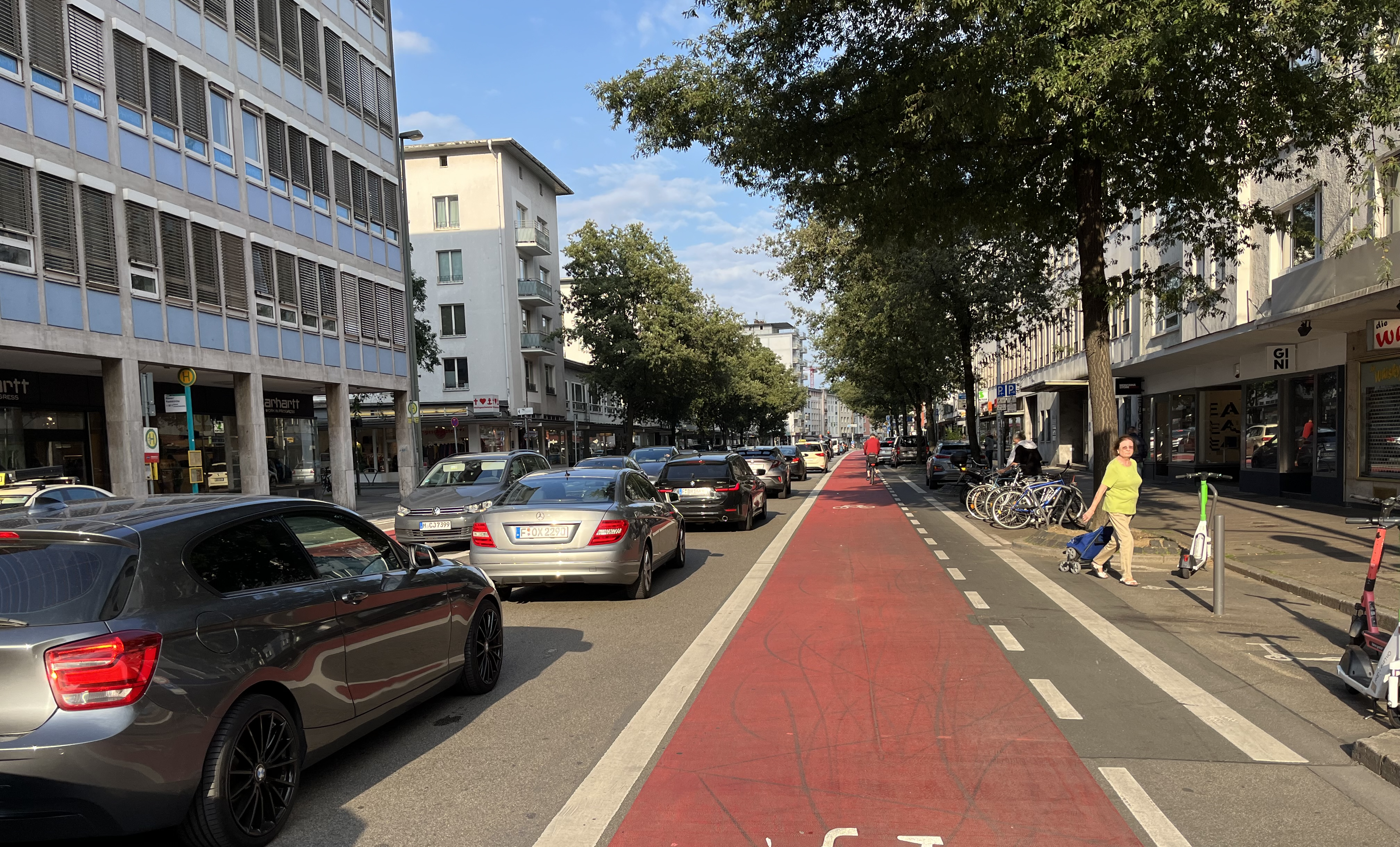 Frankfurter Stadtzentrum, Berliner Straße