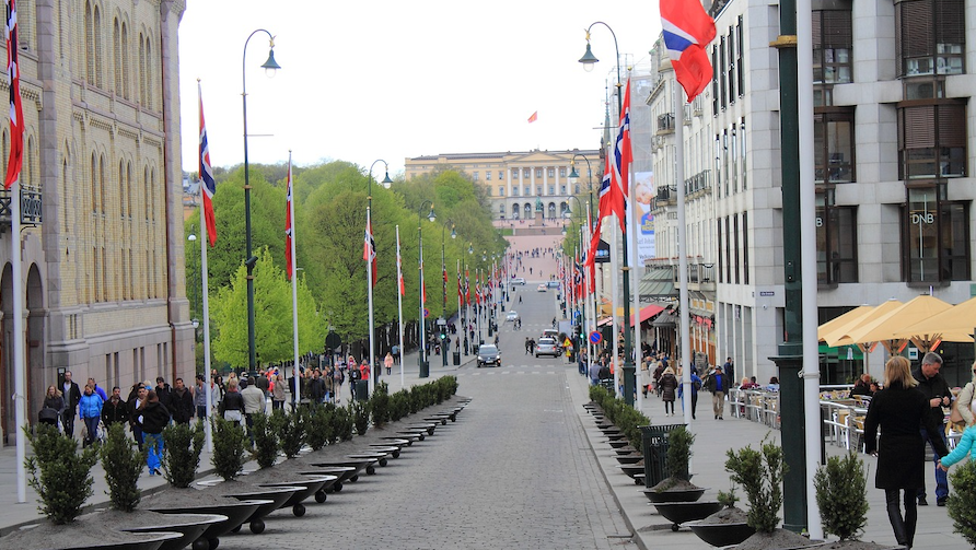 Oslo: Autofeies Stadtzentrum