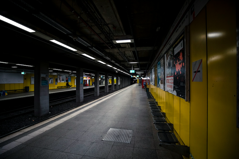 UBahn Station Frankfurt